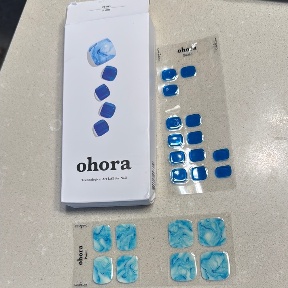 Ohora - pedicure P MER semicured gel nail - Used